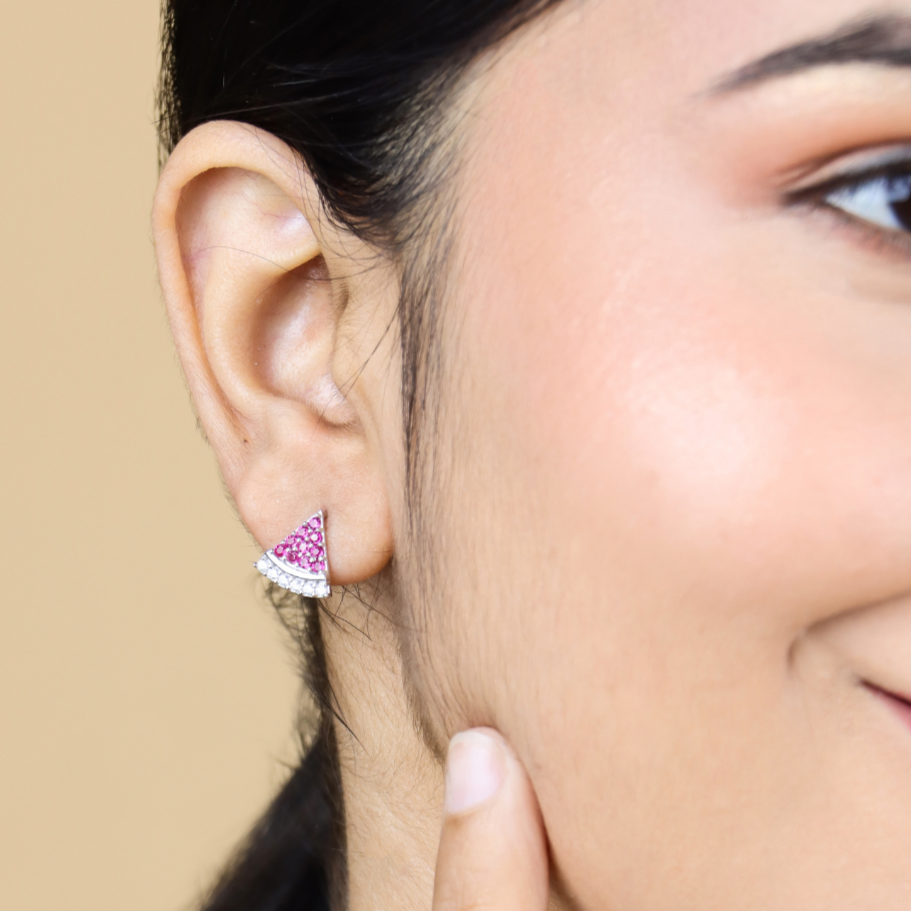Rosy Triangle Drops