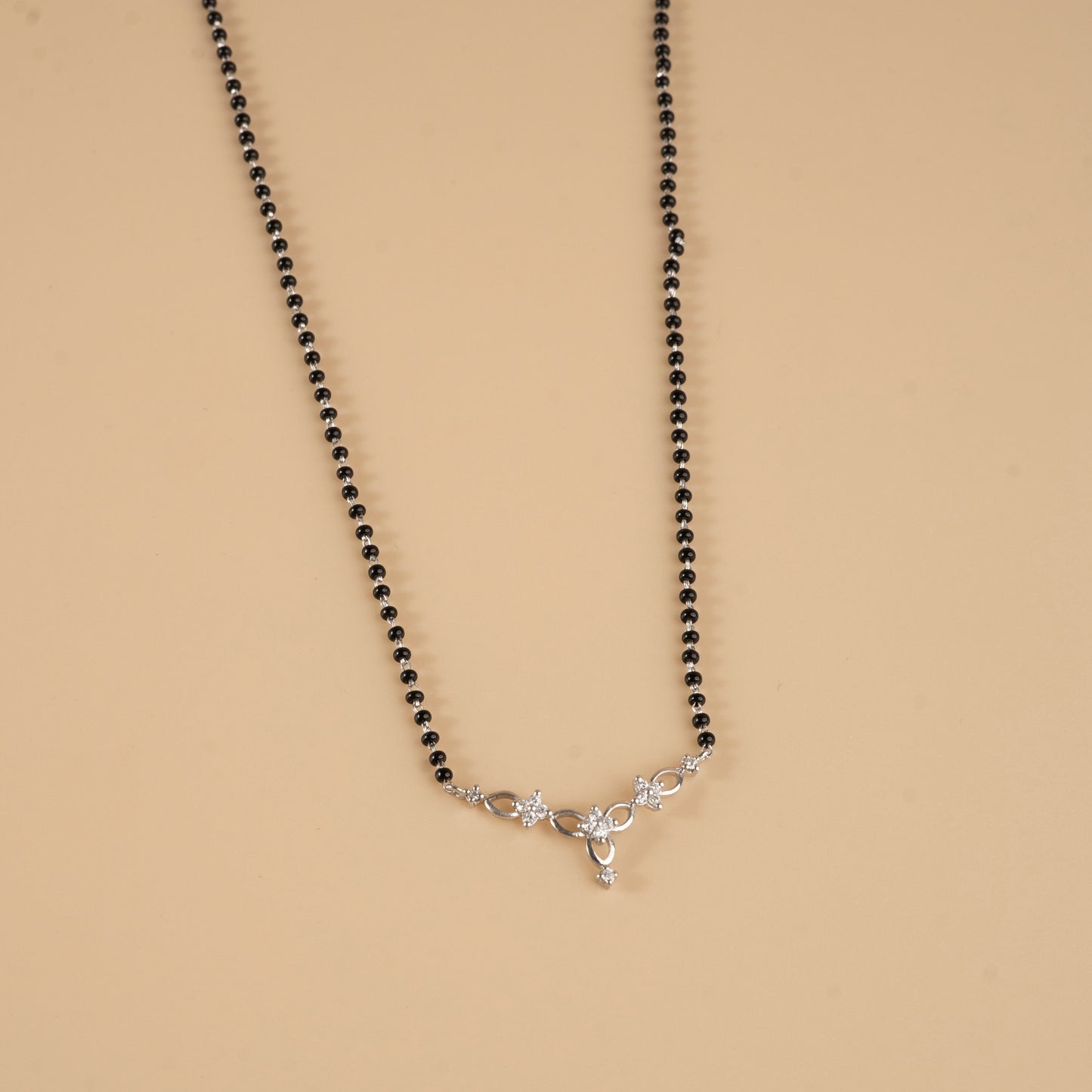 Arc of Endless Love Silver Mangalsutra
