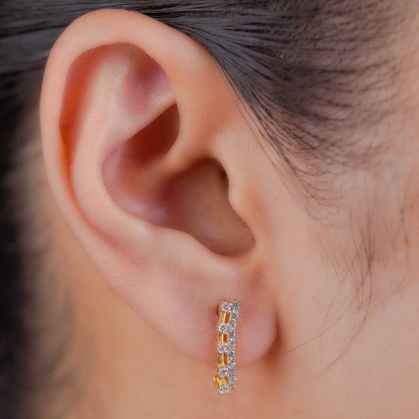 Silver Bali with Double Strand Glow