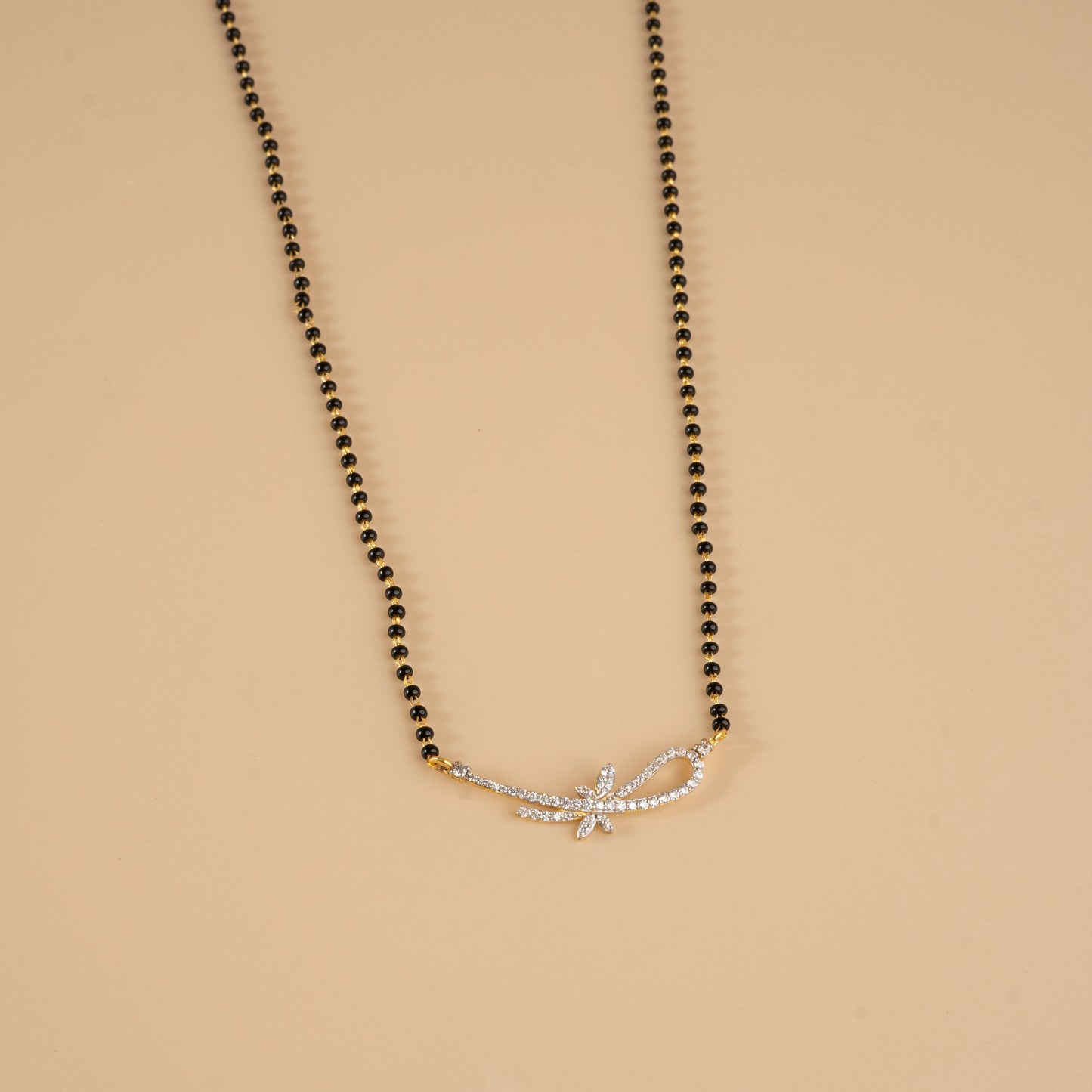 Forever Entwined Silver Mangalsutra
