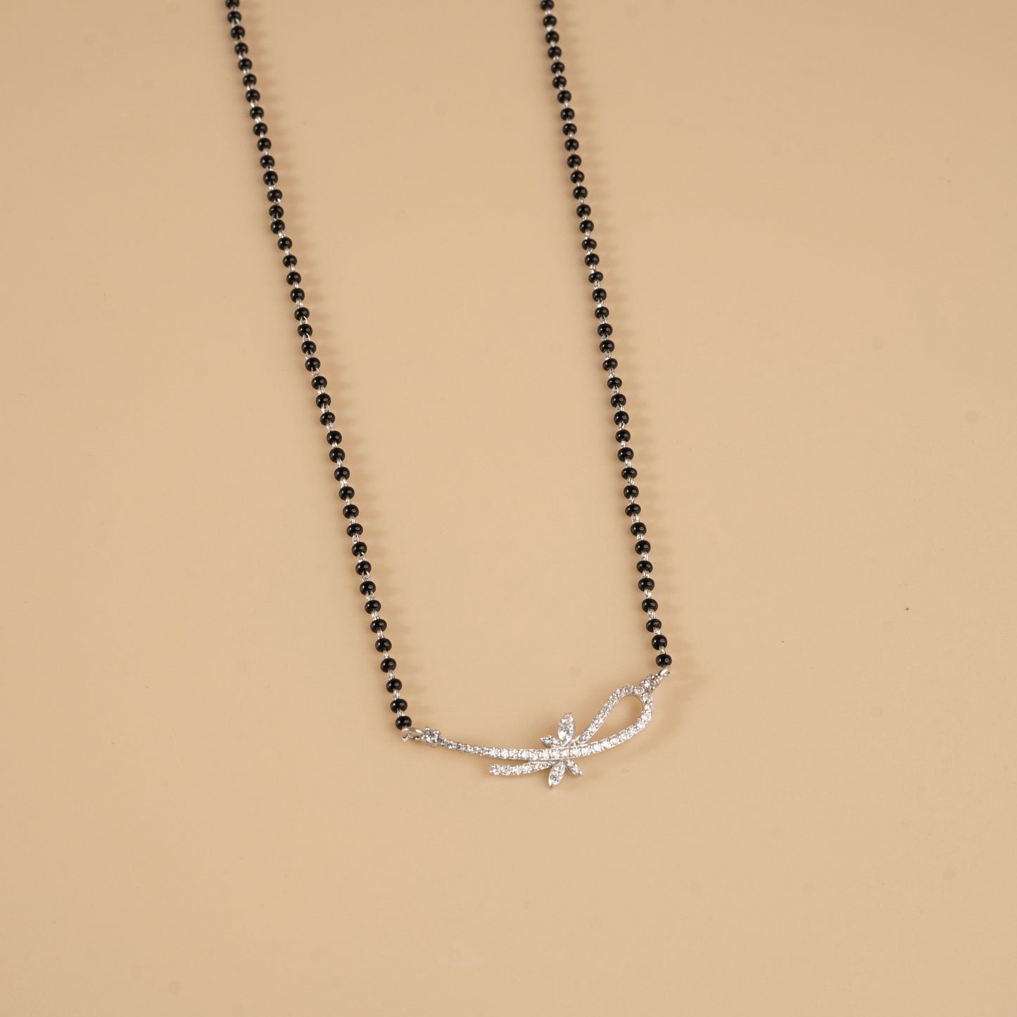 Forever Entwined Silver Mangalsutra