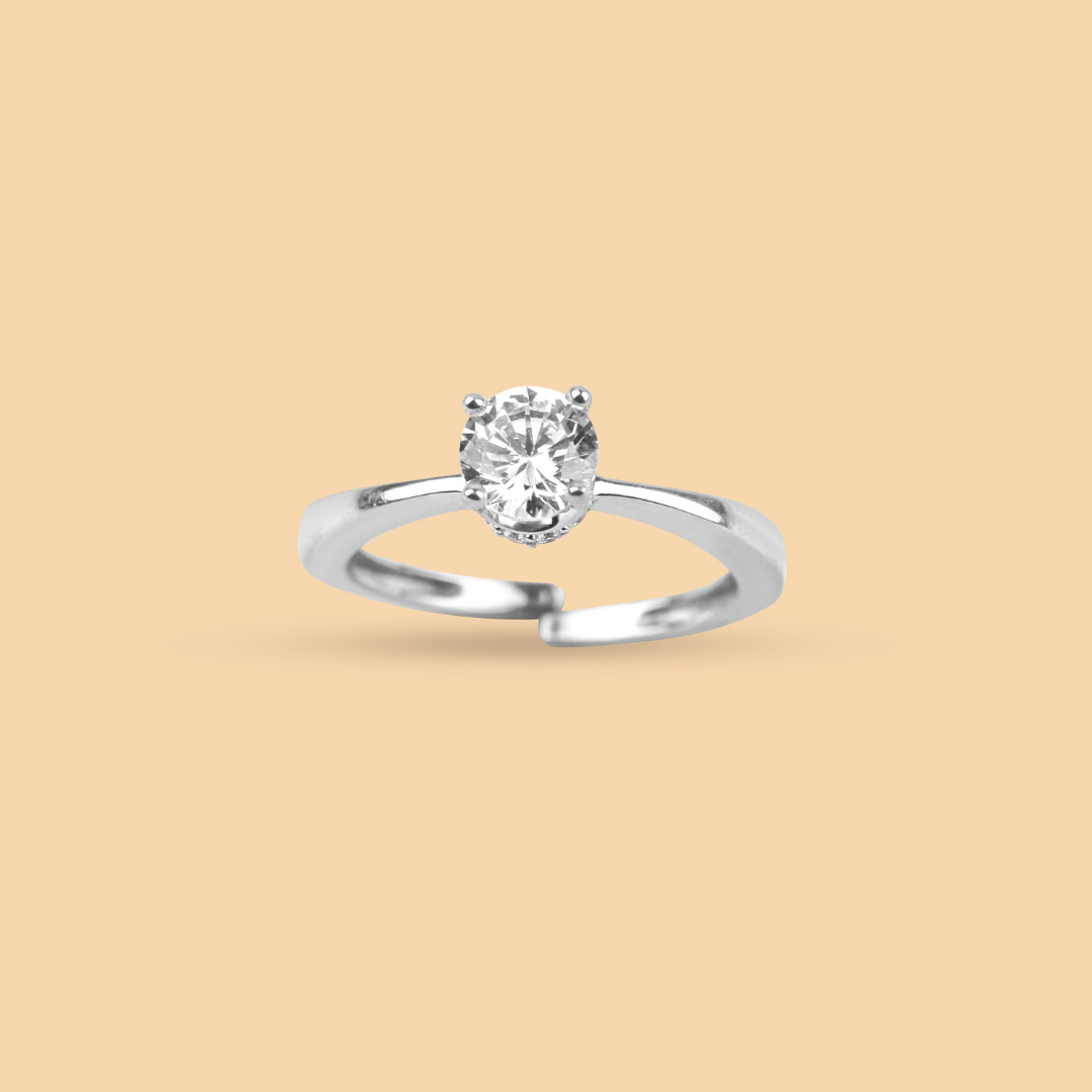 Silver Everlasting Shine Ring