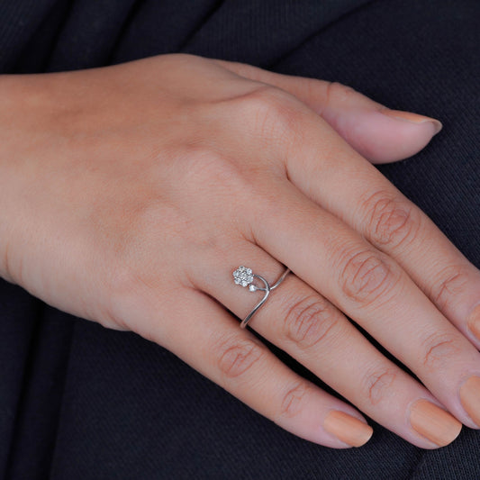 Floral Swirl Ring