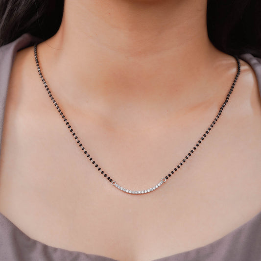 Silver Arc of Forever Mangalsutra